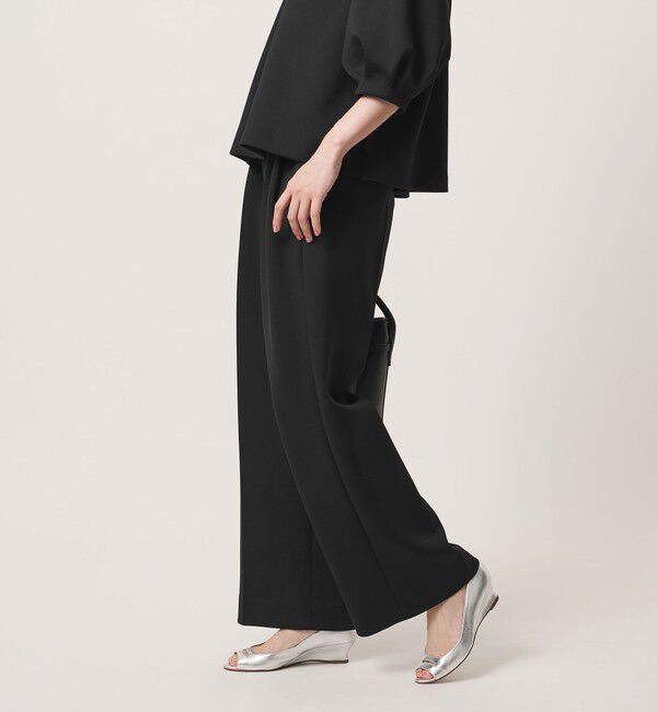 UNITED ARROWS「LIGHT SPONGY ワイドパンツ ‐ウォッシャブル‐」|その他|