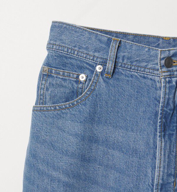 EMMEL REFINES「＜EMMEL REFINES＞EM ハイウエスト ワイド デニム」|チノ|