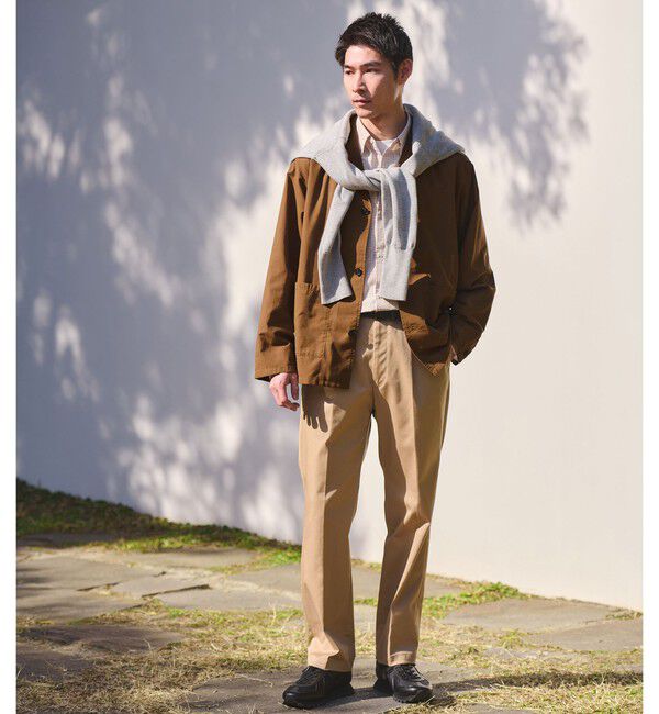 UNITED ARROWS green label relaxing「BREEZY メッシュ カバーオール ジャケット -通気性-」|ブルゾン・スタジャン|