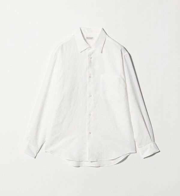 BEAUTY&YOUTH UNITED ARROWS「ライト リネンタッチ レギュラー シャツ FORM TAPERD型」|シャツ・ブラウス|
