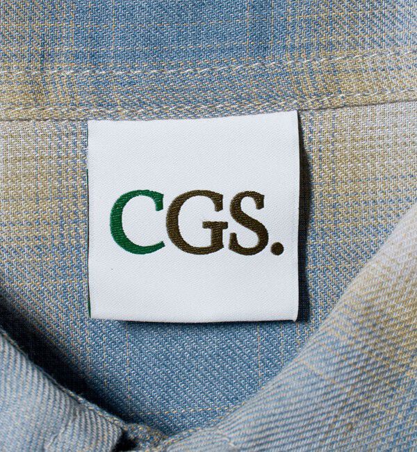 California General Store「＜CGS.＞オンブレ チェック 2ポケット シャツ」|シャツ・ブラウス|