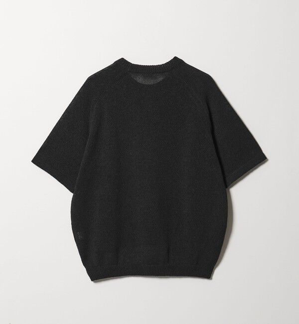 BEAUTY&YOUTH UNITED ARROWS「ペーパーヤーン サドルスリーブ クルーネック ニット ウォッシャブル」|ニット・セーター|