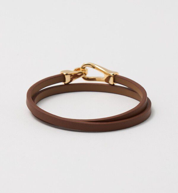 BEAUTY&YOUTH UNITED ARROWS「メタル&times;レザーベルト ブレスレット」|ブレスレット・バングル|