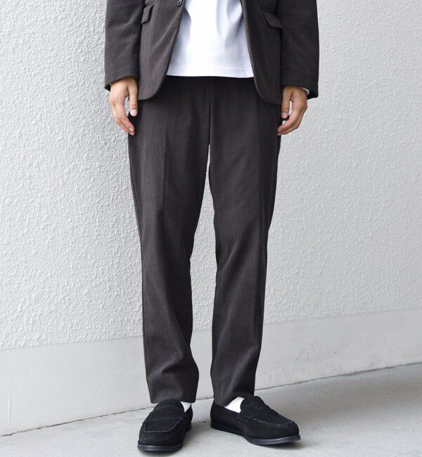 SHIPS any「SHIPS any:〈洗濯機可能〉SOLOTEX(R) コーデュロイ セットアップ ジャケット & イージーパンツ◇」|スーツ|