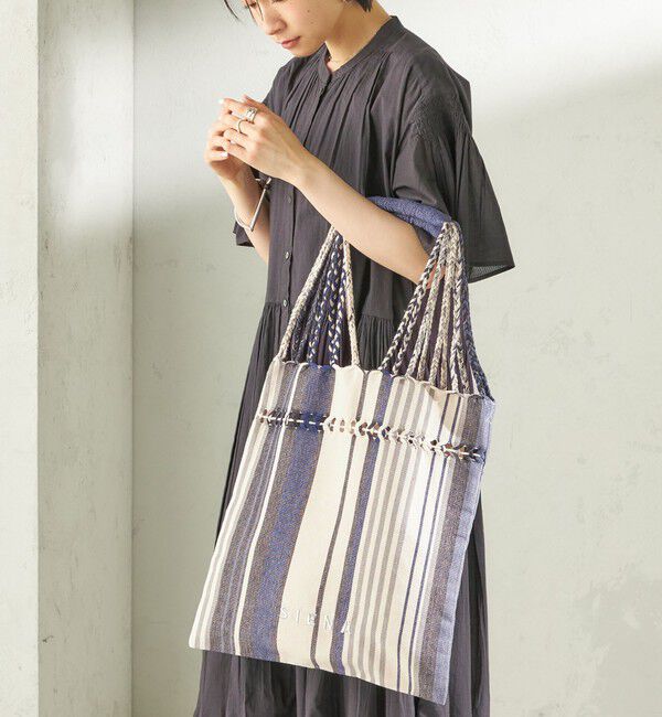 SHIPS for women「《予約》RAMESHWARI: ハンモック バッグ 26SS」|トートバッグ|ダークグレー