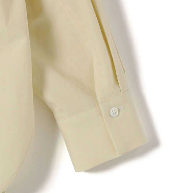 SHIPS for women「〈手洗い可能〉無地 / ストライプ サイド スリット スキッパー コットン シャツ 2」|シャツ・ブラウス|