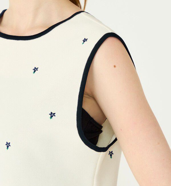 Ballsey「【WEB先行予約】ミラノリブ 2-wayノースリーブプルオーバー」|ニット・セーター|