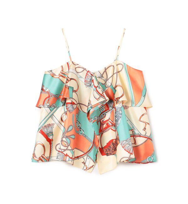 Ballsey「【別注】manipuri for Ballsey Pirouettes キャミソールブラウス」|シャツ・ブラウス|32 ライトベージュ系