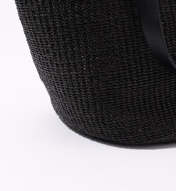 TOMORROWLAND GOODS「BUCKET BUGGAGE Basket Large トートバッグ」|かごバッグ|