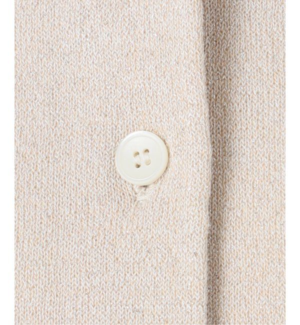 IENA「《追加》LEVITAクルーカーディガン」|カーディガン|