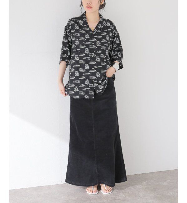 Paris Saint-Germain「【隈 研吾 &times; Paris Saint-Germain】グラフィックプリント オープンカラーシャツ」|シャツ・ブラウス|