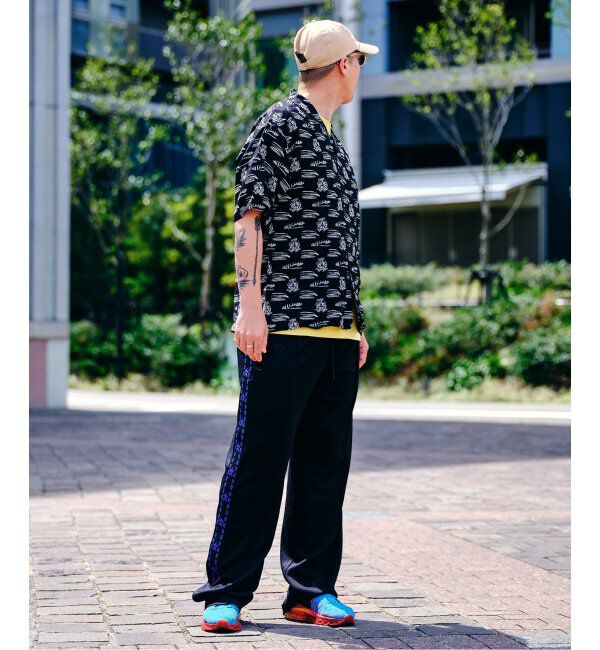 Paris Saint-Germain「【隈 研吾 &times; Paris Saint-Germain】グラフィックプリント オープンカラーシャツ」|シャツ・ブラウス|