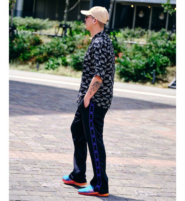 Paris Saint-Germain「【隈 研吾 &times; Paris Saint-Germain】グラフィックプリント オープンカラーシャツ」|シャツ・ブラウス|