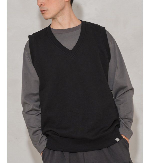 EDIFICE「LOOPWHEELER &times; LOWERCASE for EDIFICE ライトツリウラケ ルーズベスト」|スウェット・ジャージ|