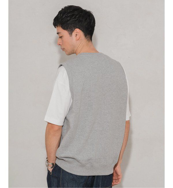 EDIFICE「LOOPWHEELER &times; LOWERCASE for EDIFICE ライトツリウラケ ルーズベスト」|スウェット・ジャージ|