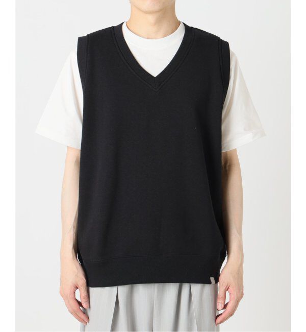 EDIFICE「LOOPWHEELER &times; LOWERCASE for EDIFICE ライトツリウラケ ルーズベスト」|スウェット・ジャージ|