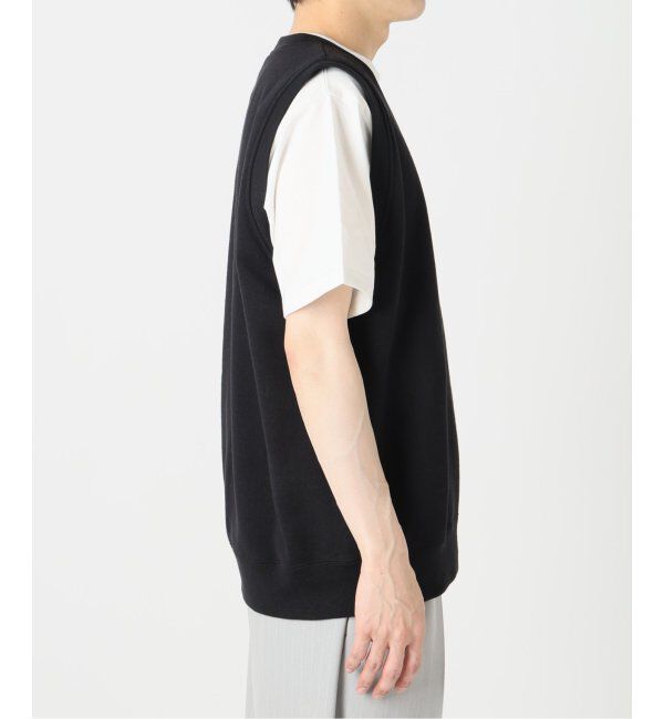 EDIFICE「LOOPWHEELER &times; LOWERCASE for EDIFICE ライトツリウラケ ルーズベスト」|スウェット・ジャージ|