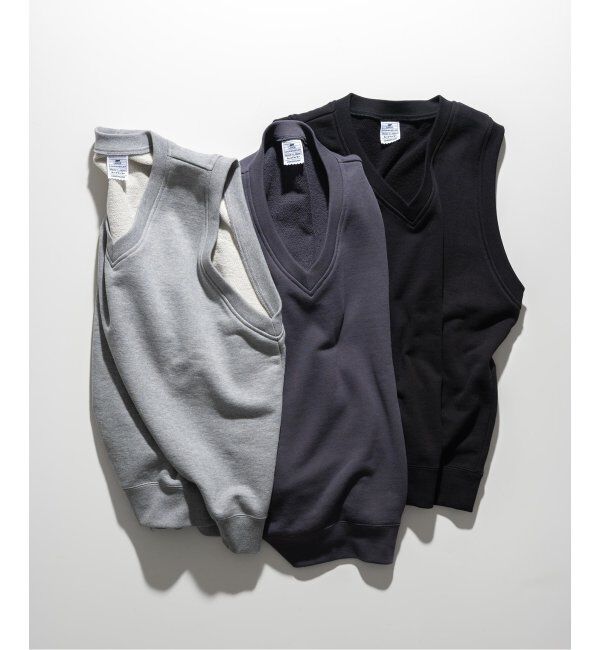 EDIFICE「LOOPWHEELER &times; LOWERCASE for EDIFICE ライトツリウラケ ルーズベスト」|スウェット・ジャージ|