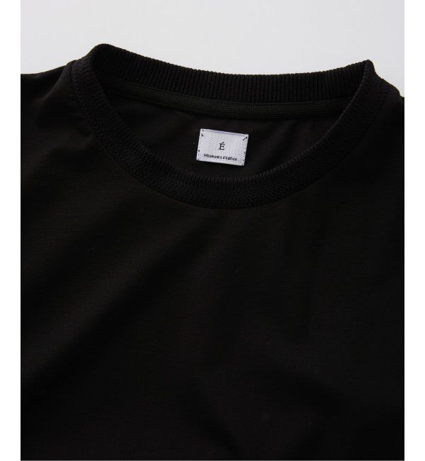 EDIFICE「E. SILK MIX JQ NECK Tシャツ」|Tシャツ・カットソー|