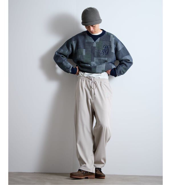 Paris Saint-Germain「【Paris Saint-Germain / パリ・サン＝ジェルマン】 JP Panel Sweat Knit」|ニット・セーター|