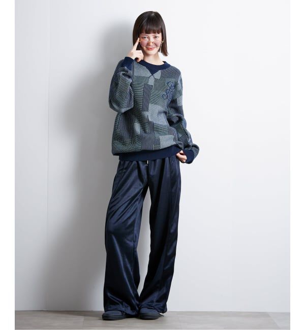 Paris Saint-Germain「【Paris Saint-Germain / パリ・サン＝ジェルマン】 JP Panel Sweat Knit」|ニット・セーター|