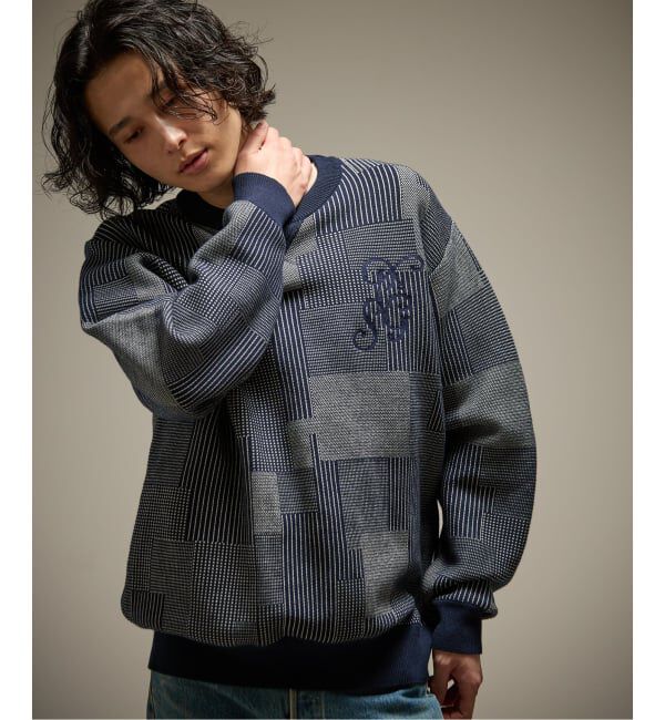 Paris Saint-Germain「【Paris Saint-Germain / パリ・サン＝ジェルマン】 JP Panel Sweat Knit」|ニット・セーター|