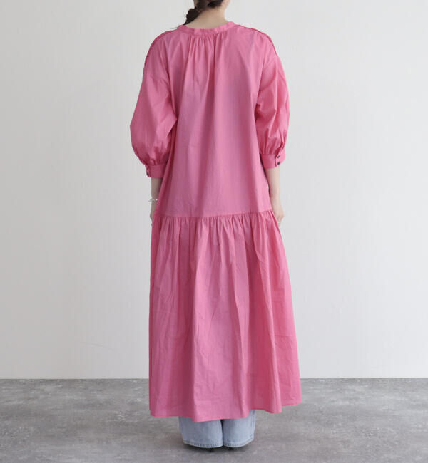 fredy emue「【fredyemueフレディエミュ】コードボリュームシャツワンピース」|ワンピース|