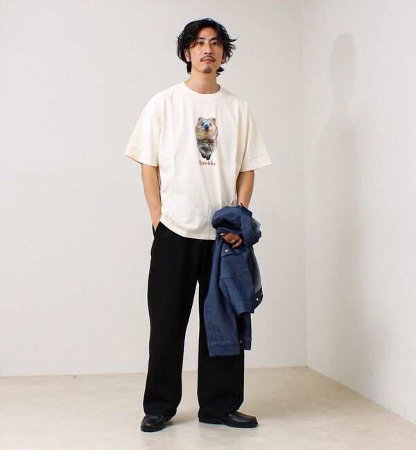 GLOSTER「【大人も着やすい】リアルアニマル プリントTシャツ」|Tシャツ・カットソー|