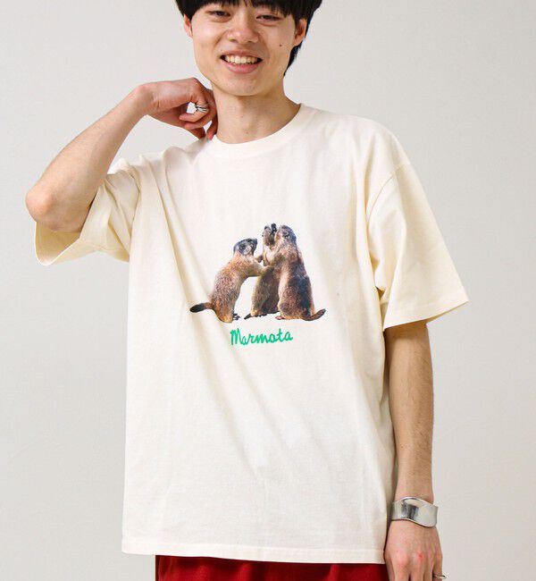 GLOSTER「【大人も着やすい】リアルアニマル プリントTシャツ」|Tシャツ・カットソー|ホワイト系その他3