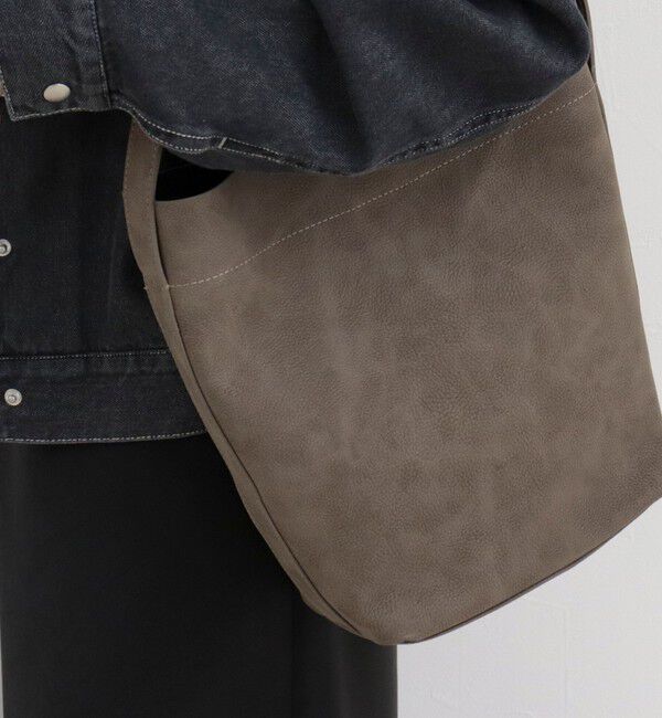 fredy emue「【BEAURE/ビュレ】ヌバックワンショルバッグ」|ショルダー・メッセンジャー|