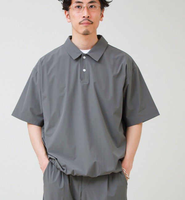 GLOSTER「【接触冷感/セットアップ着用可能】SoftCool ポロシャツ」|ポロシャツ|