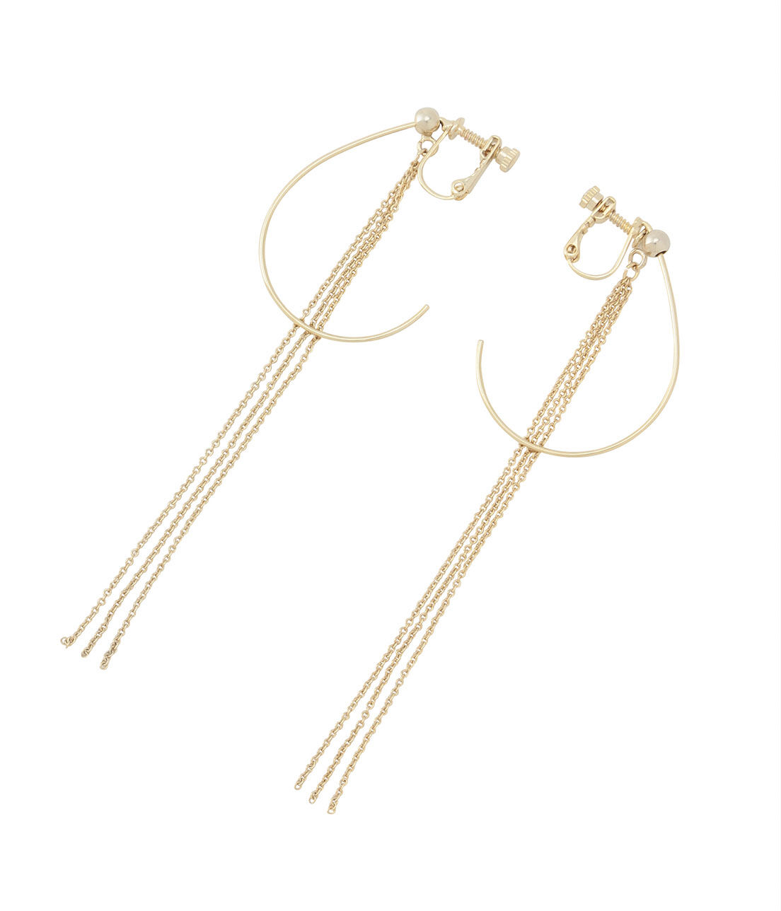 SALON adam et rope'「【SALONオリジナルBOX付き】14KGFドロップイヤリング」|イヤリング|