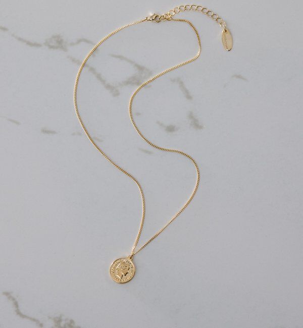  「【PAPILLONNER/パピヨネ】リバーシブルコインネックレス」|ネックレス|
