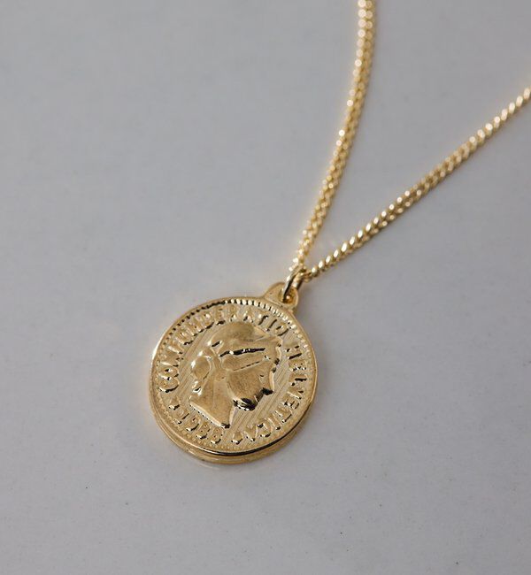  「【PAPILLONNER/パピヨネ】リバーシブルコインネックレス」|ネックレス|