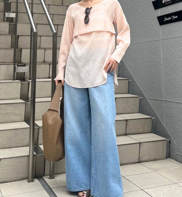  「ビスチェレイヤードシャツ」|シャツ・ブラウス|