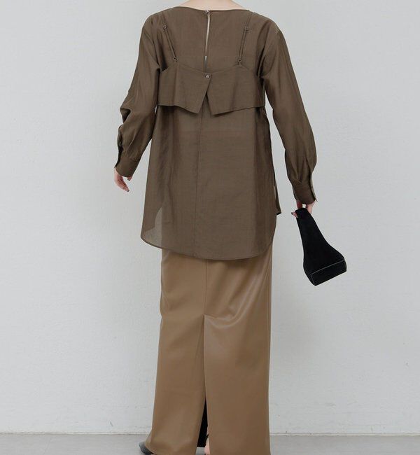  「ビスチェレイヤードシャツ」|シャツ・ブラウス|