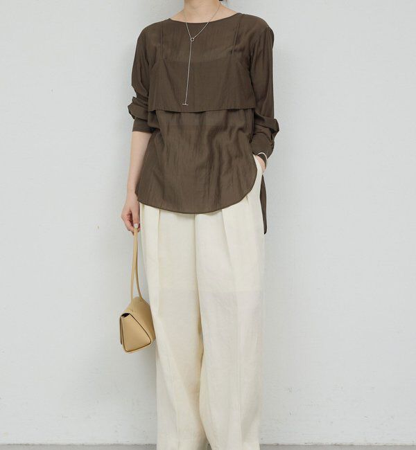  「ビスチェレイヤードシャツ」|シャツ・ブラウス|