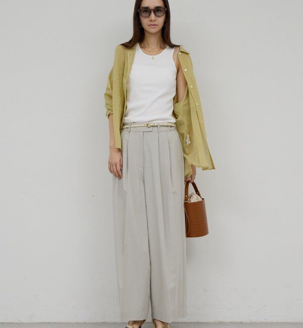  「【2WAY】カシュクールローンシャツ」|シャツ・ブラウス|