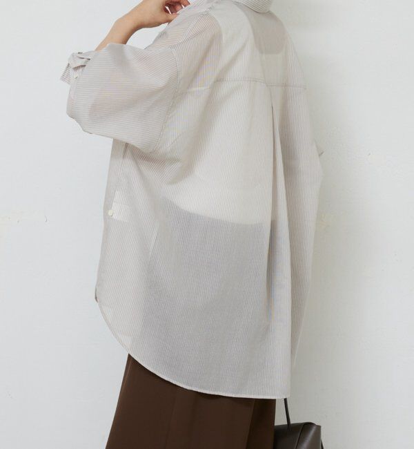  「【2WAY】カシュクールローンシャツ」|シャツ・ブラウス|