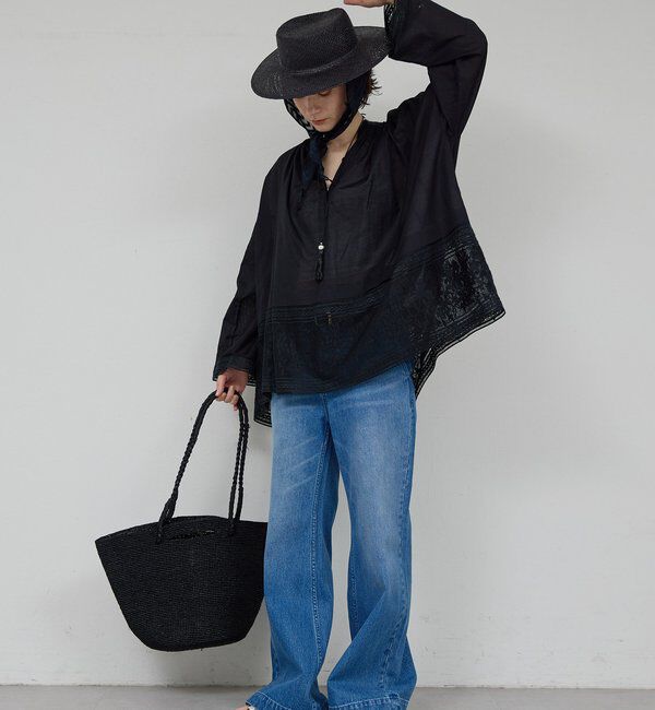  「【MIORA】ラフィア2WAYトート」|トートバッグ|