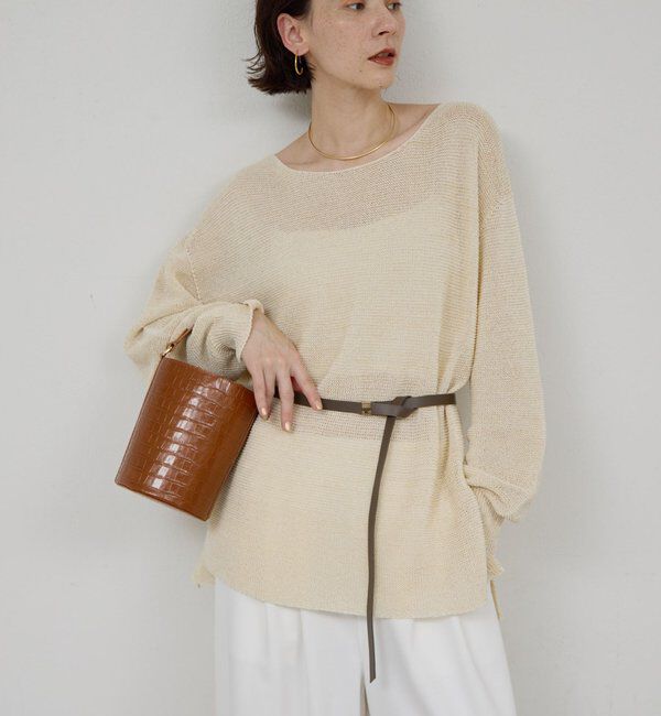  「メタルプレートロングベルト」|ベルト|