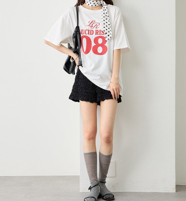  「エアリーシャーリングショートパンツ」|チノ|