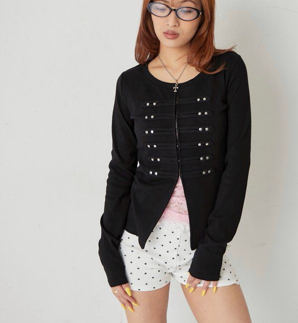  「【WEB限定】ナポレオンナローカーデ」|Tシャツ・カットソー|