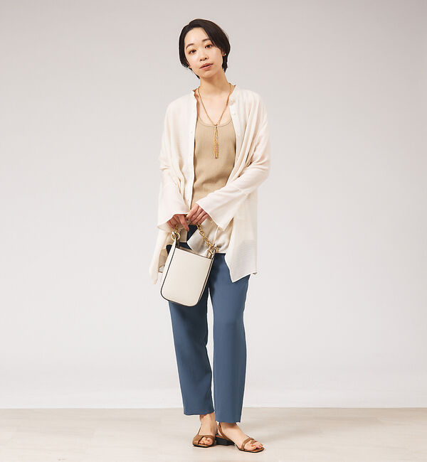 qualite「エアリージャガードブラウス」|シャツ・ブラウス|