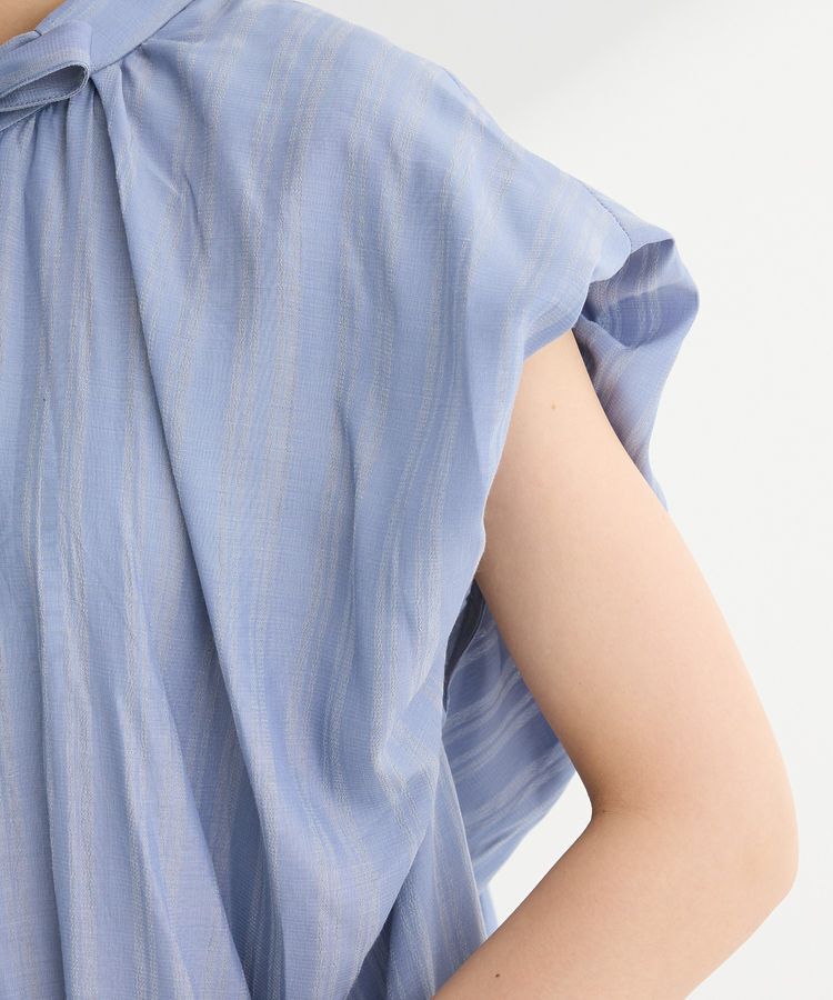 Green Parks「・ELENCARE DUE ボウタイフレンチブラウス」|シャツ・ブラウス|