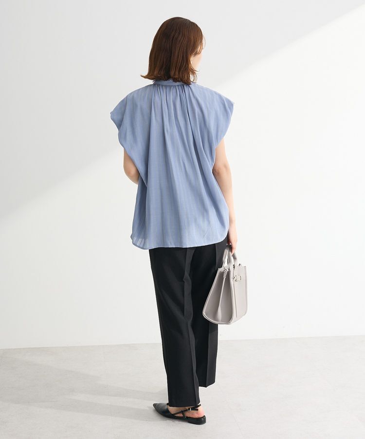 Green Parks「・ELENCARE DUE ボウタイフレンチブラウス」|シャツ・ブラウス|