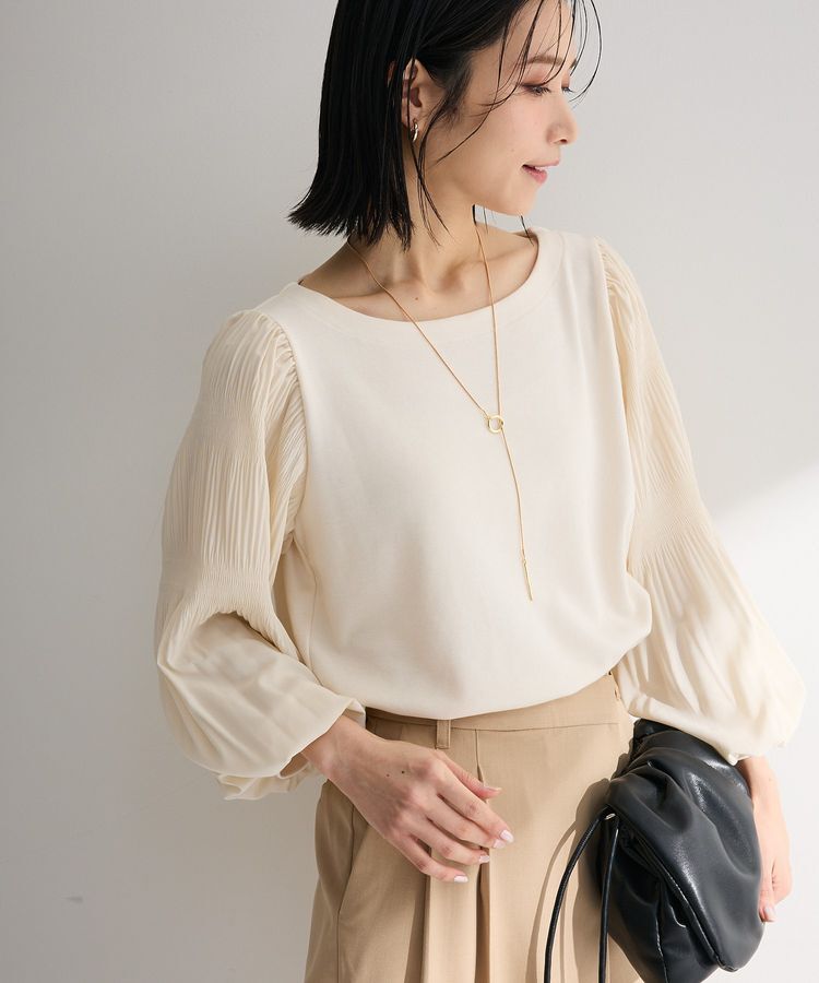 Green Parks「SET2点 ネックレス+マジョリカプルオーバー」|シャツ・ブラウス|