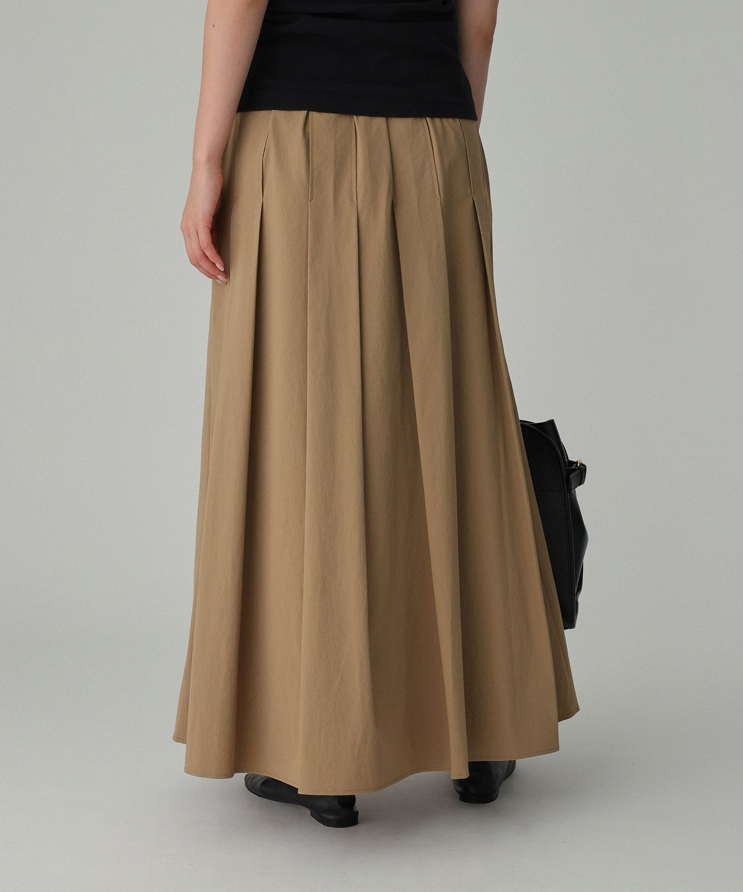 BABYLONE「【多機能素材】ナイロンタフタスカート」|スカート|