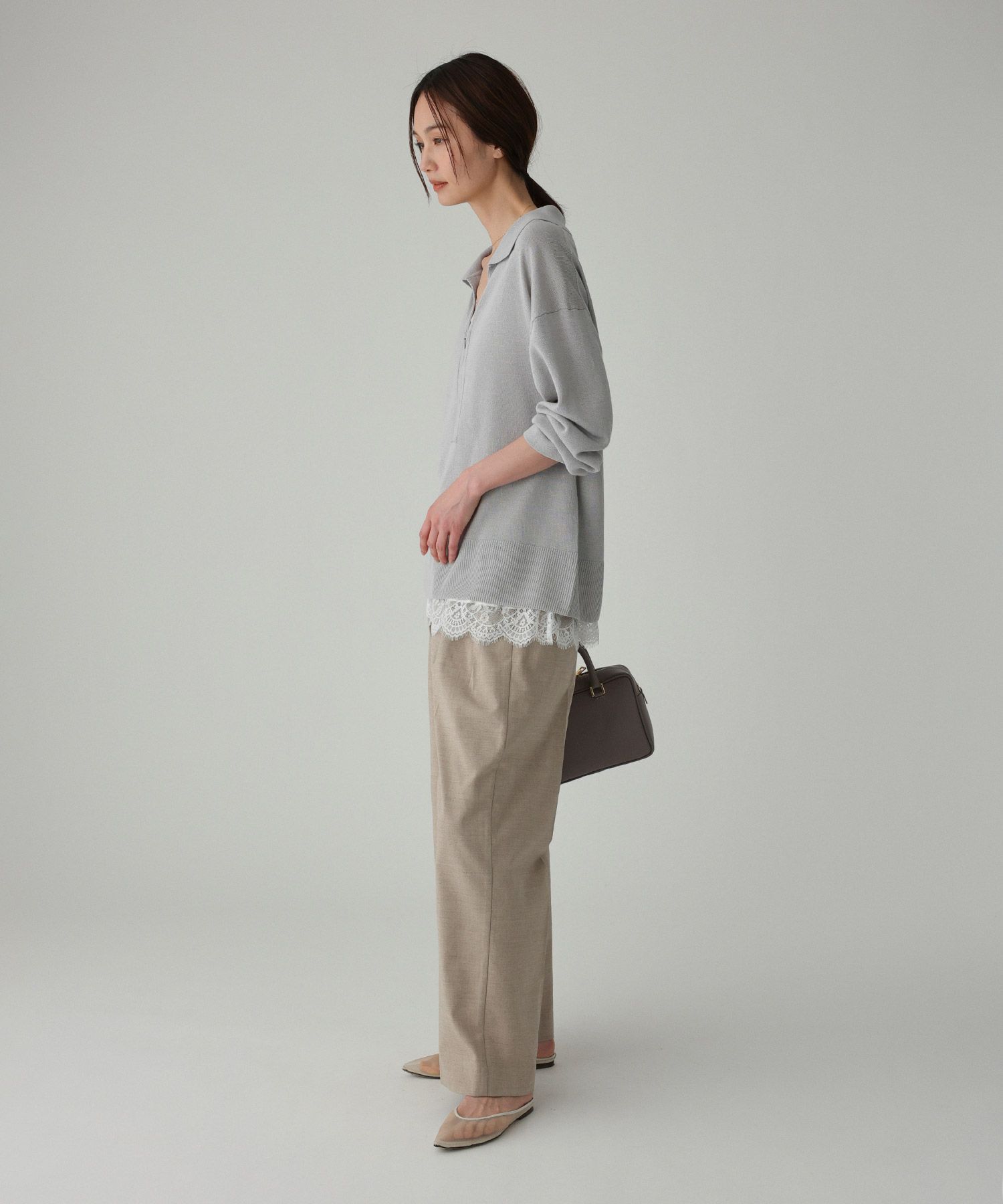 BABYLONE「セーラースキッパープルオーバー」|ニット・セーター|