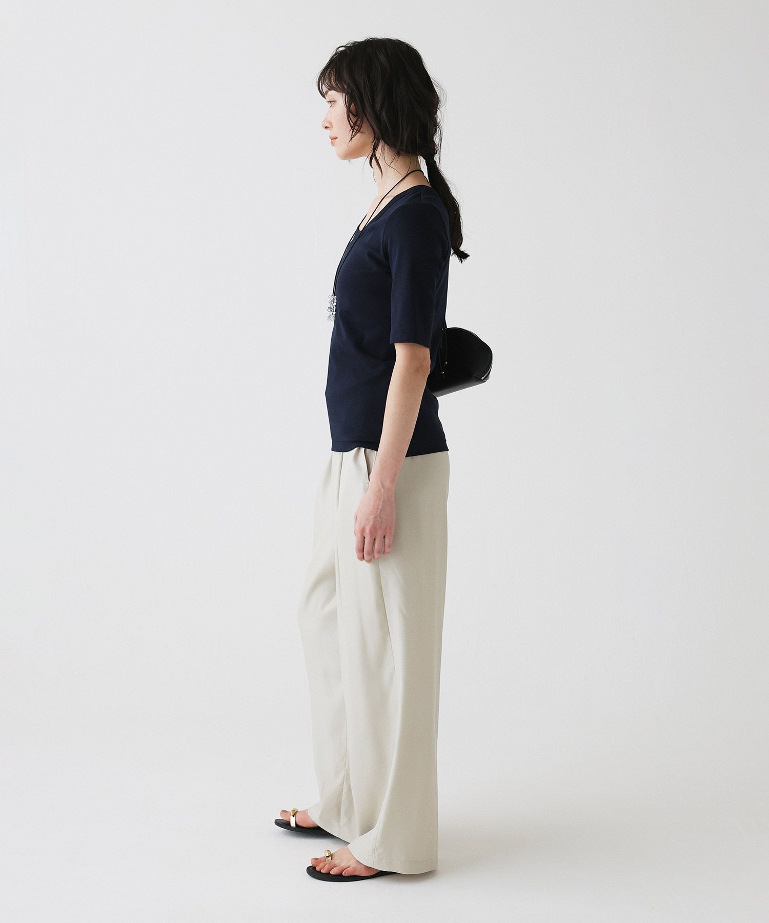 BABYLONE「フライスT」|Tシャツ・カットソー|